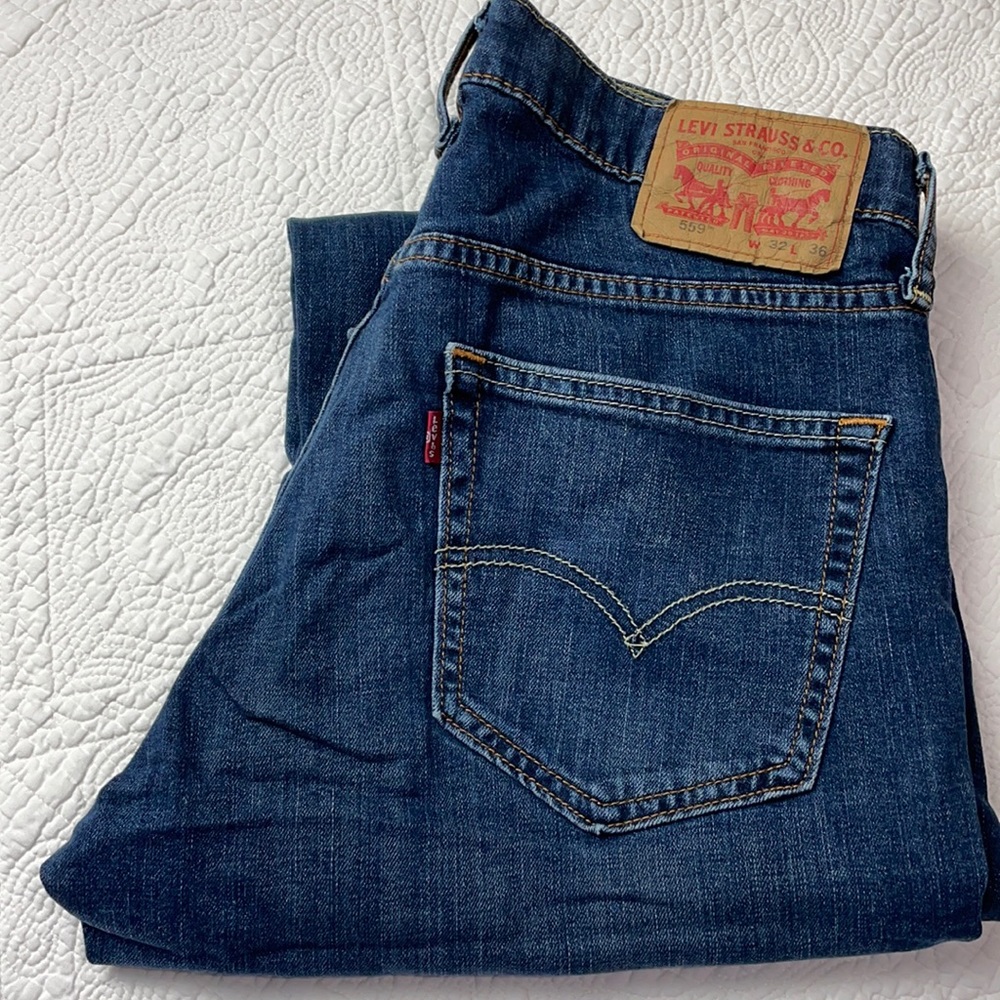 Levi’s 559 Relaxed Straight Fit Jeans 32 x 36